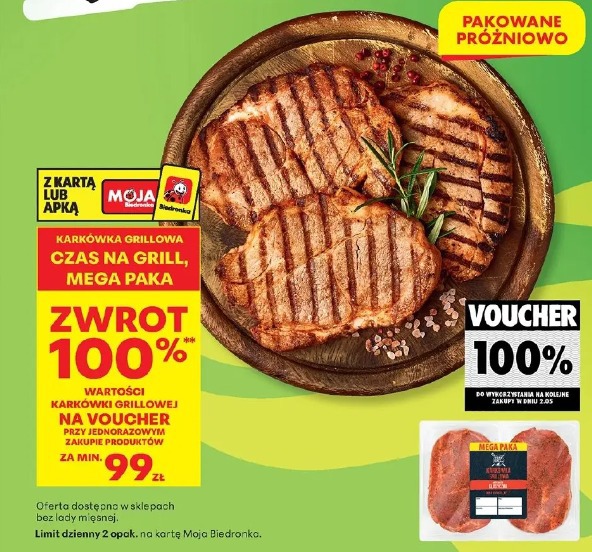 Karkówka grillowa Czas na Grill mega paka