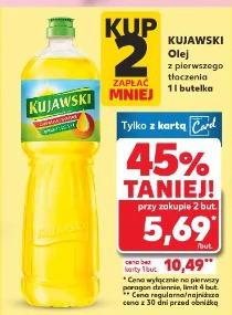 Kujawski Olej z pierwszego tłoczenia