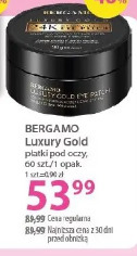 Bergamo Luxury Gold płatki pod oczy