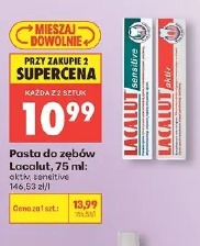 Pasta do zębów Lacalut, 75 ml