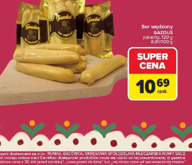 Ser wędzony GAZDUS paluchy