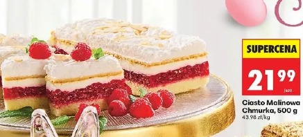Ciasto Malinowa Chmurka
