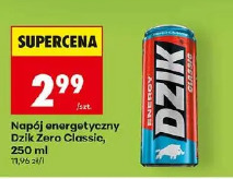 Napój energetyczny Dzik Zero Classic
