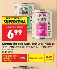 Karma dla psa Maxi Natural