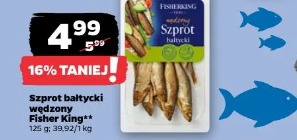 Szprot bałtycki wędzony Fisher King