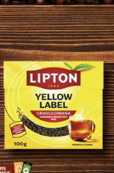 Herbata granulowana Lipton Yellow Label
