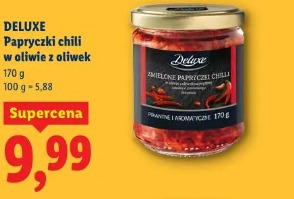 Deluxe Papryczki chili w oliwie z oliwek