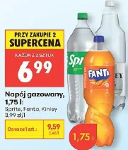 Sprite, Fanta, Kinley napój gazowany