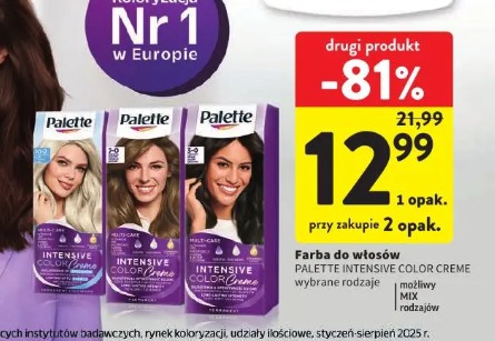 Palette Intensive Color Creme farba do włosów