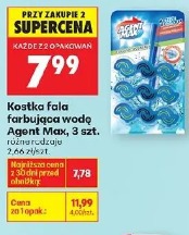 Kostka fala farbująca wodę Agent Max