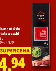 House of Asia Pasta wasabi