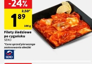 Filety śledziowe po cygańsku Seko