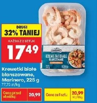 Krewetki białe blanszowane Marinero