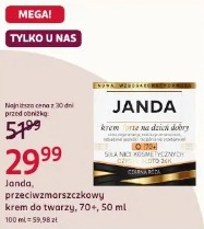 Janda, przeciwzmarszczkowy krem do twarzy