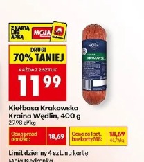 Kiełbasa Krakowska Kraina Wędlin