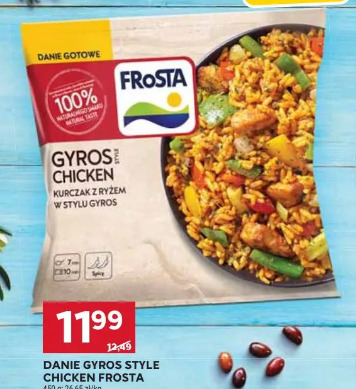 Danie gyros style chicken Frosta