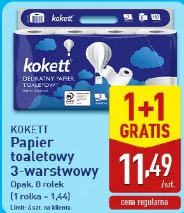 Kokett Papier toaletowy 3-warstwowy