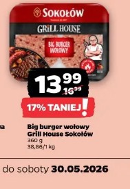 Big burger wołowy Grill House Sokołów