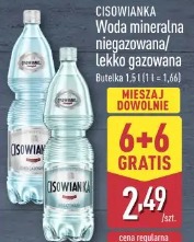 Cisowianka Woda mineralna niegazowana/lekko gazowana