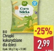 Bio Chrupki kukurydziane dla dzieci