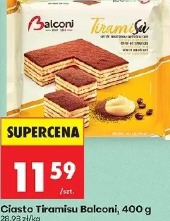 Ciasto Tiramisu Balconi