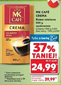 MK Café Crema Kawa mielona