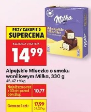Alpejskie Mleczko o smaku waniliowym Milka