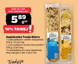 Zapiekanka Twoje Bistro z pieczarkami i serem mozzarella