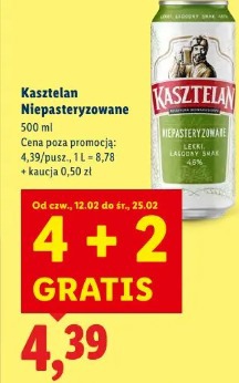 Kasztelan Niepasteryzowane