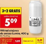 Wkład olejowy do zniczy Lumia