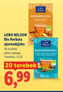 Lord Nelson Bio Herbata ajurwedyjska