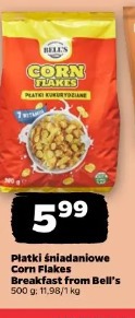 Płatki śniadaniowe Corn Flakes Breakfast from Bell's