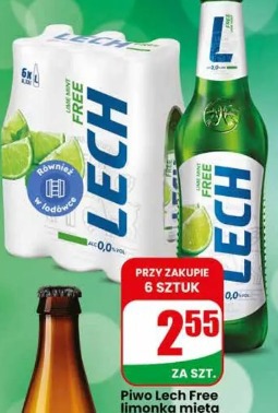 Piwo Lech Free limonka mięta