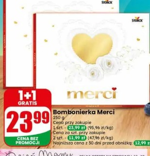 Bombonierka Merci