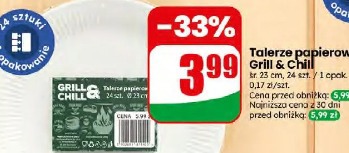 Talerze papierowe Grill & Chill