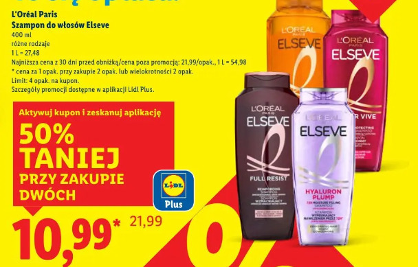 L'Oréal Paris szampon do włosów Elseve
