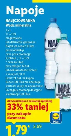 Nałęczowianka Woda mineralna