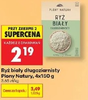 Ryż biały długoziarnisty Plony Natury
