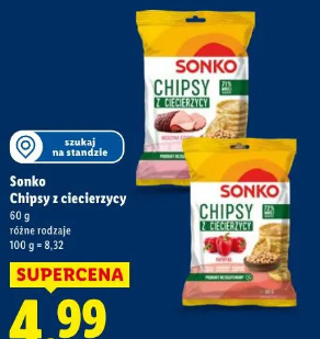 Sonko Chipsy z ciecierzycy
