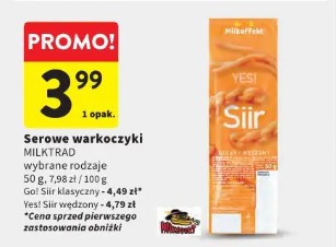 Serowe warkoczyki Milktrad