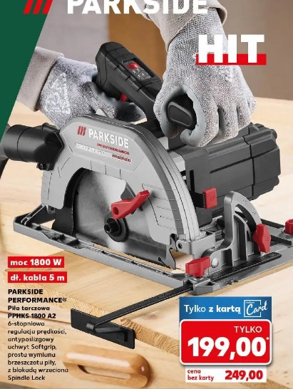 PARKSIDE PERFORMANCE Piła tarczowa PPHKS-1800 A2