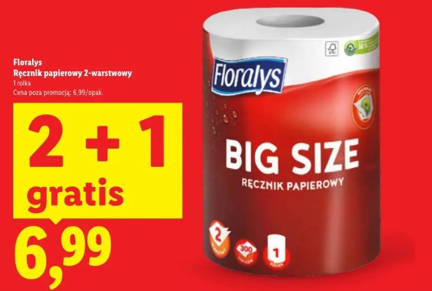 Florays Ręcznik papierowy 2-warstwowy