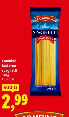 Combino Makaron spaghetti