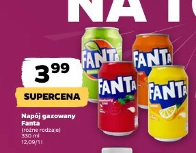 Napój gazowany Fanta