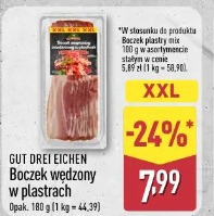 Gut Drei Eichen Boczek wędzony w plastrach
