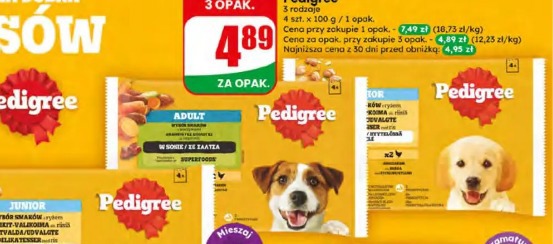 Mokra karma dla psa Pedigree
