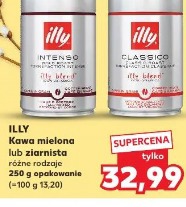 Illy Intenso kawa mielona lub ziarnista