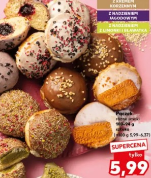 Pączek różne smaki