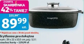 Brytfanna prostokątna Konighoffer