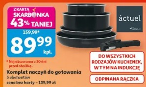 Komplet naczyń do gotowania 5 elementów